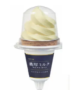 濃厚ミルクワッフルコーン