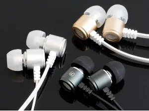 Flat Cable Alumi Earphone